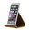 Samdi Universal Wooden Desktop Stand for iPad / Tablet - Coffee Brown