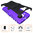 Dual Layer Rugged Tough Shockproof Case & Stand for Microsoft Lumia 950 XL - Purple