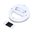 36 LED Ring Selfie Light Clip / Adjustable Brightness for Phone - White