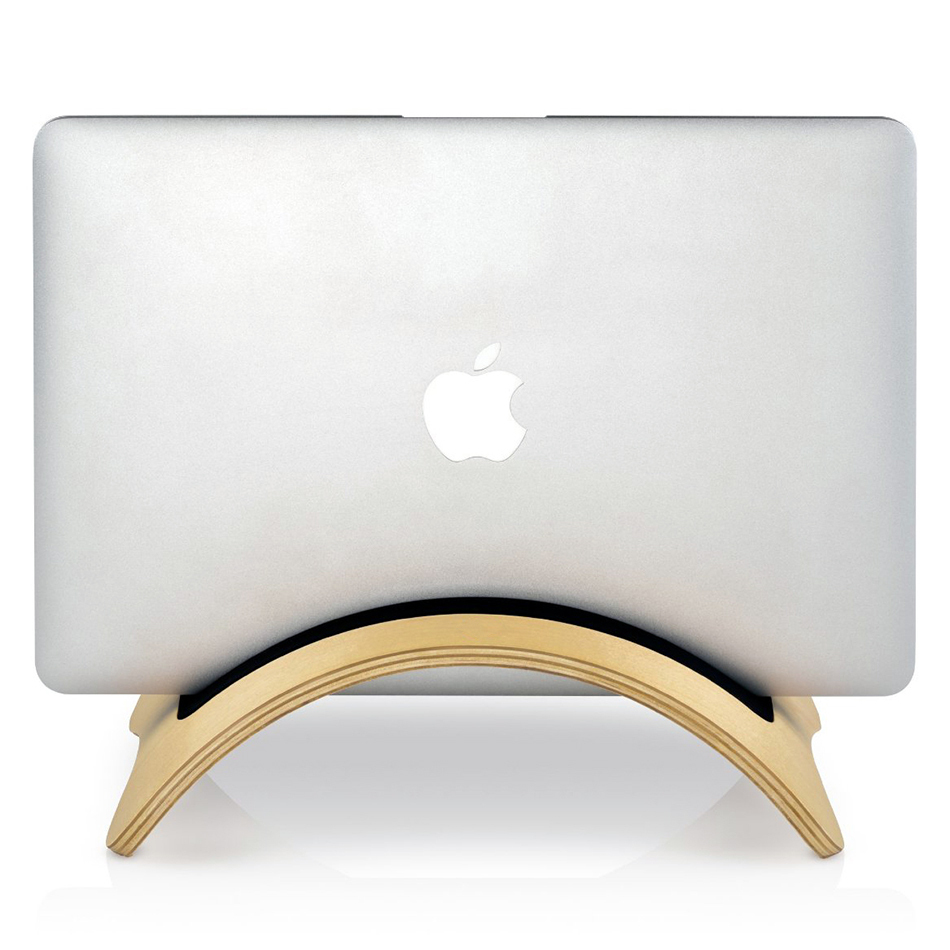 Samdi Archy Bridge Wooden Desk Stand For Macbook Ipad Tablet