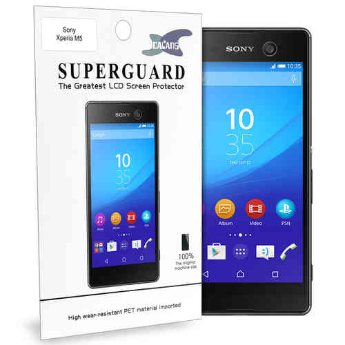 (2-Pack) Clear Film Screen Protector for Sony Xperia M5