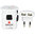 SKROSS PRO+ 10A World Travel Adapter & Dual USB Charger (3-Pole)