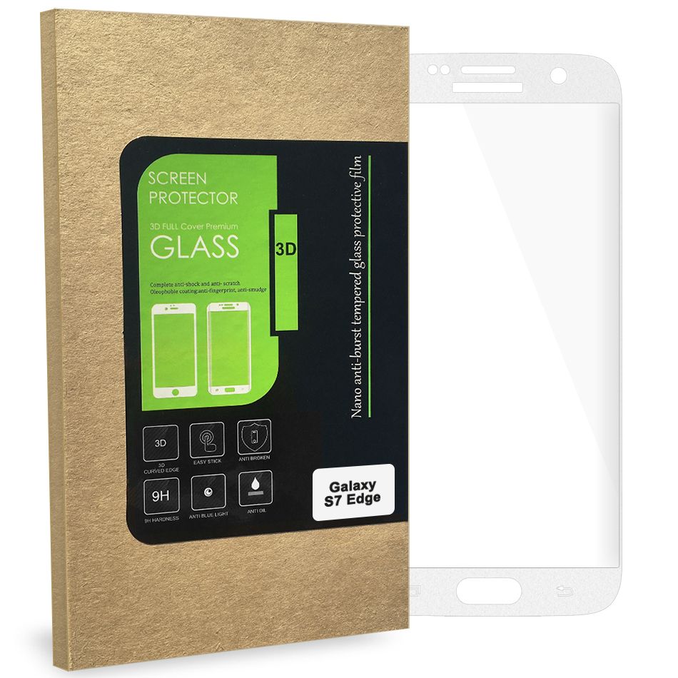 Frost 3d Tempered Glass Screen Protector Samsung Galaxy S7 Edge