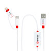 Skross Buzz Alarm (2-in-1) Micro-USB / Lightning Charging Cable for Phone / Tablet