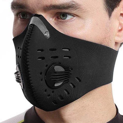 Outdoor Half Face Mesh Allergy Dustproof Mask for Motor Bike / Cycling