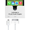 Apple Lightning to 30-pin Audio Dock Adapter - White