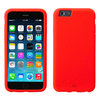Melkco Silikonovy Case & Wrist Strap for Apple iPhone 6 / 6s - Red