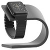 U-Shape Aluminium Desktop Stand / Charger Holder for Apple Watch - Black