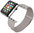 Leather Loop Band & Magnetic Clasp Strap for Apple Watch 38mm / 40mm - Grey