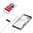 Orzly 4050mAh Portable Power Bank  / USB Charger - White