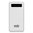Orzly 4050mAh Portable Power Bank  / USB Charger - White