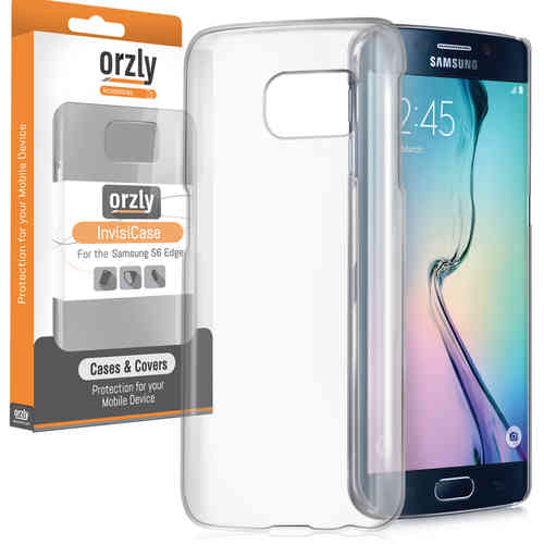Orzly Invisi Crystal Hard Case for Samsung Galaxy S6 Edge - Clear (Gloss)