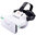 Ritech Riem 3 VR Virtual Reality HD Headset (Bluetooth Remote) - White