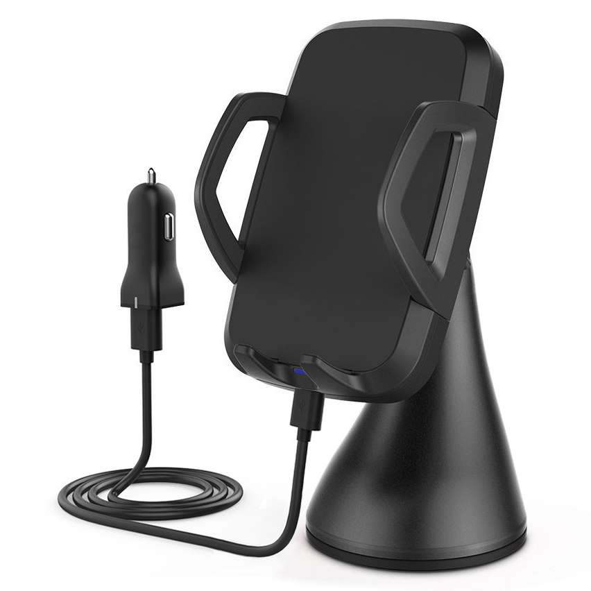 10w Wireless Charger Suction Air Vent Car Mount Phone Holder