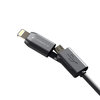 1.3m Force 2-in-1 MFi  Lightning to Micro USB Charge & Sync Cable
