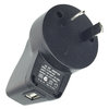 1A USB Wall Charger (5V Power Adapter) - Black