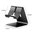 Aluminium Desktop Stand Holder for Mobile Phone / Mini Tablet - Black