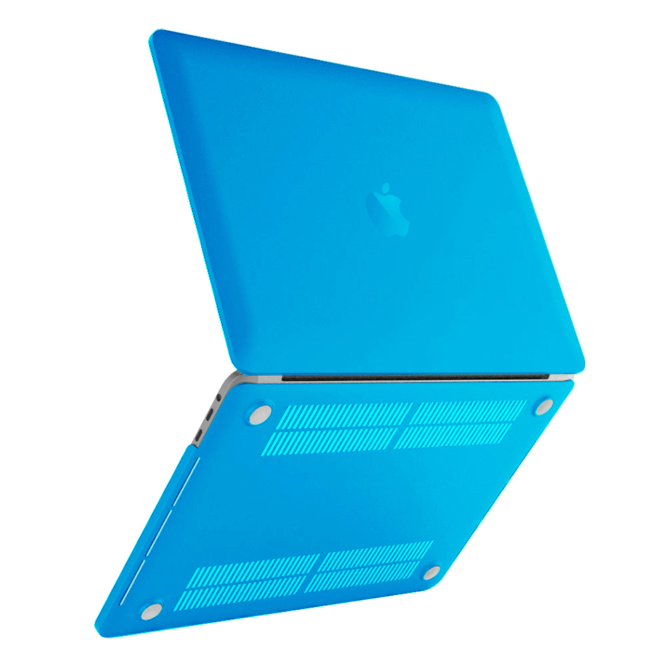 Frosted Hard Case for Apple MacBook Pro 13-inch 2019 (Light Blue)