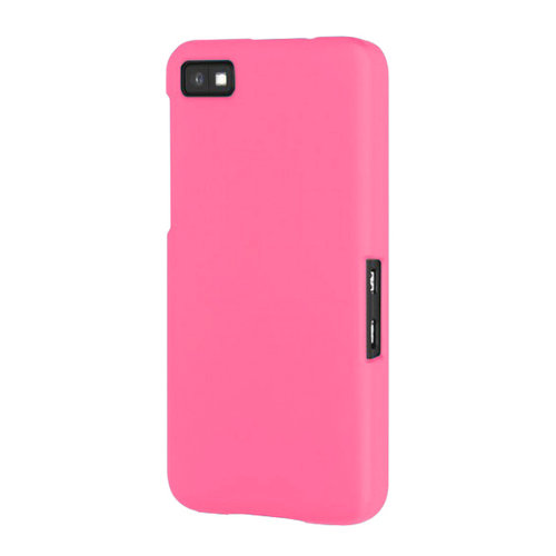 Hard Shell Candy Case for BlackBerry Z10 - Pink (Matte)