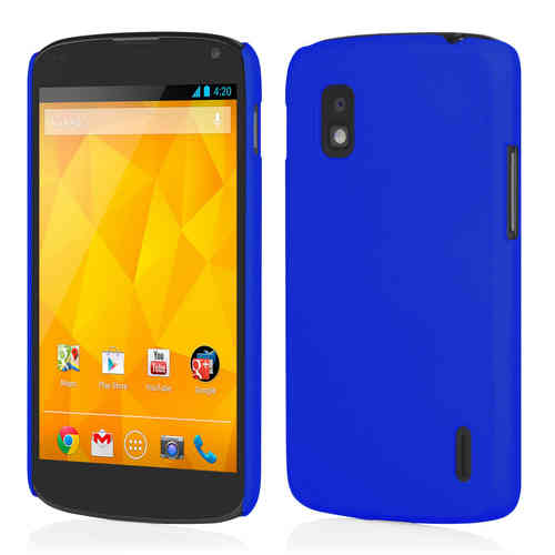 Feather Hard Shell Case for Google Nexus 4 - Dark Blue