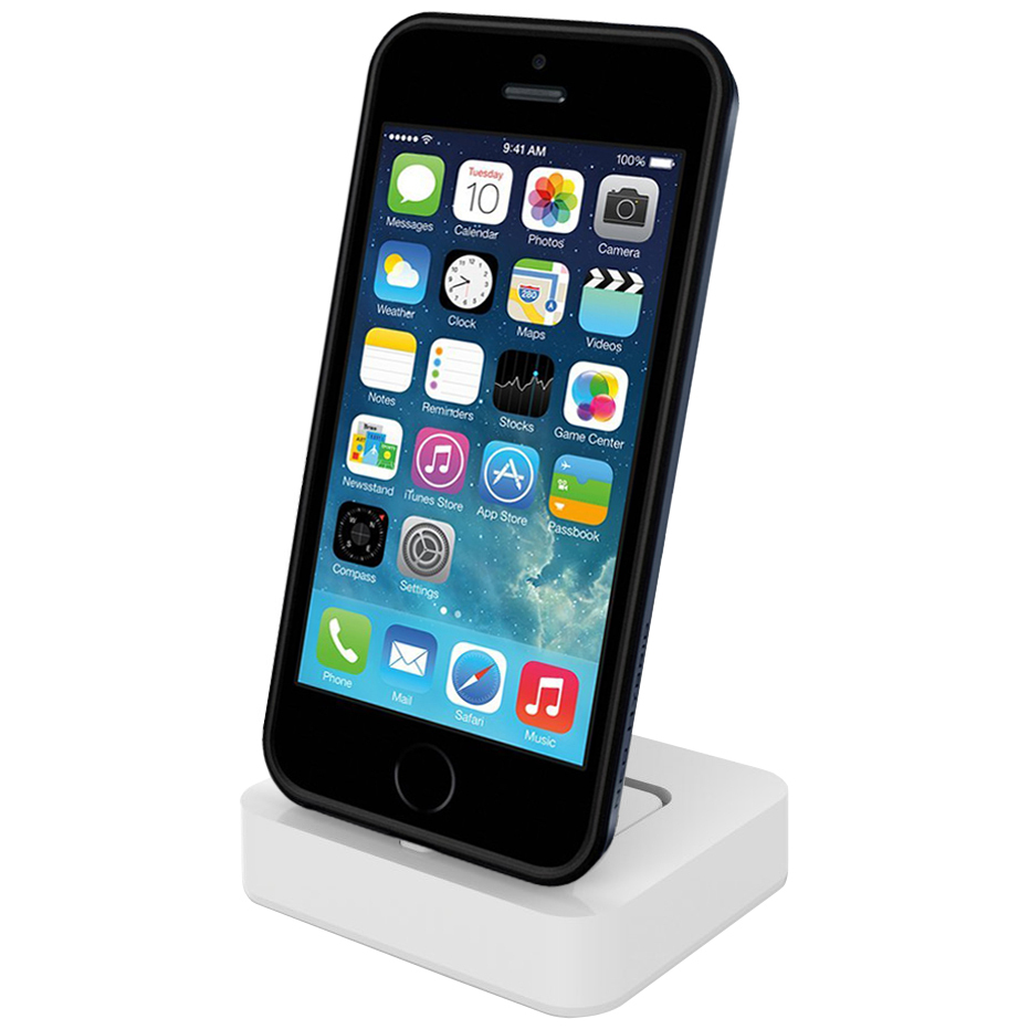 Kidigi Lightning Cable Dock Stand Apple Iphone Se 5s White