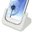 Kidigi Docking Station Cradle Charger for Samsung Galaxy S3 - White