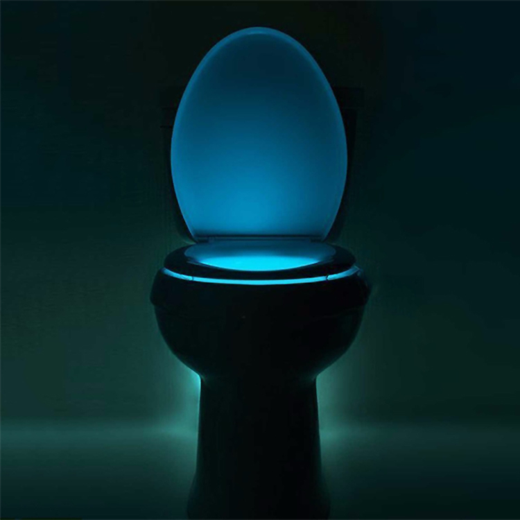 Toilet Bowl Night Light / Colour LED / Motion Sensor Activated