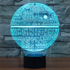 3D Star Wars Death Star LED Desk Lamp / Night Light / Touch Switch