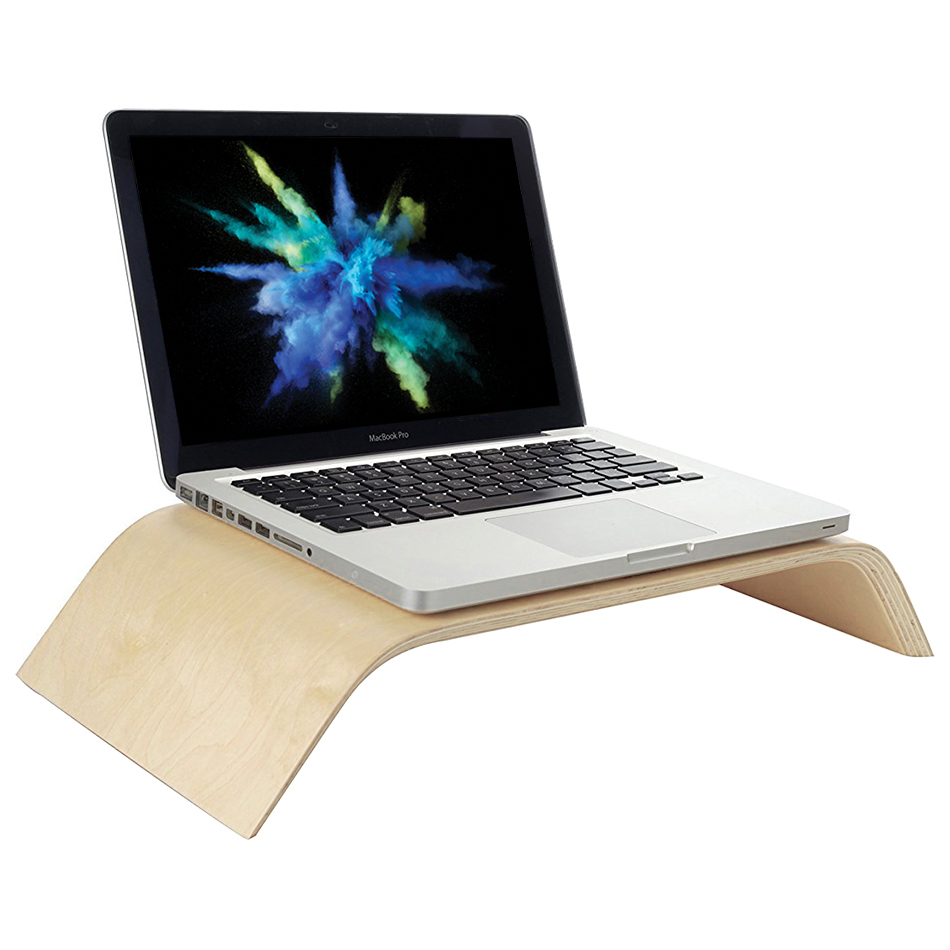 Desk Stand Riser For Monitor Imac Macbook Laptop White