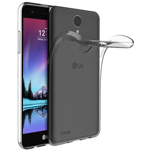 Flexi Slim Gel Case for LG K4 (2017) - Clear (Gloss Grip)