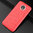 Flexi Slim Litchi Texture Case for Motorola Moto G5S - Red Stitch