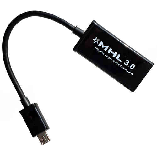 4K MHL 3.0 Micro USB to HDMI TV Adapter Cable for Samsung devices