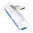 USB 2.0 Multi Memory Card Reader (SD / MMC TF M2) - Blue