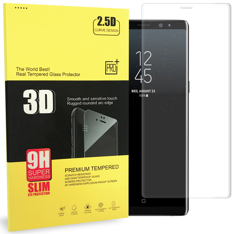 Clear 3d Tempered Glass Screen Protector Samsung Galaxy Note 8
