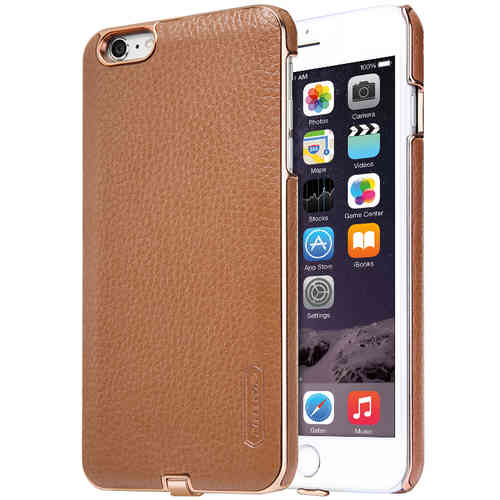 Nillkin N-Jarl Leather Wireless Charging Case for Apple iPhone 6 Plus / 6s Plus - Brown