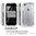 Orzly Fusion Frame Bumper Case for Apple iPhone 8 / 7 / SE (2nd Gen) - Black / Clear