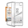 Orzly Fusion Frame Bumper Case for Sony Xperia Z5 - Crystal Clear