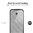 Orzly Fusion Bumper Case for Motorola Moto G 3rd Gen - Black (Clear)