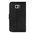 Orzly Leather Wallet Case & Card Pouch for Samsung Galaxy Note FE - Black