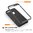 Orzly AirFrame Hybrid Bumper Case for Apple iPhone 8 / 7 / 6s - Black
