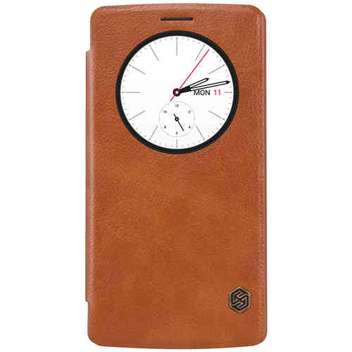 Nillkin Qin Quick Circle Leather Case for LG G4 - Brown