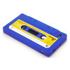 Retro Cassette Tape Case for Apple iPhone 4 / 4s - Blue