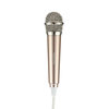 Remax 3.5mm Wired Mini SingSong Karaoke Microphone for Phones - Gold