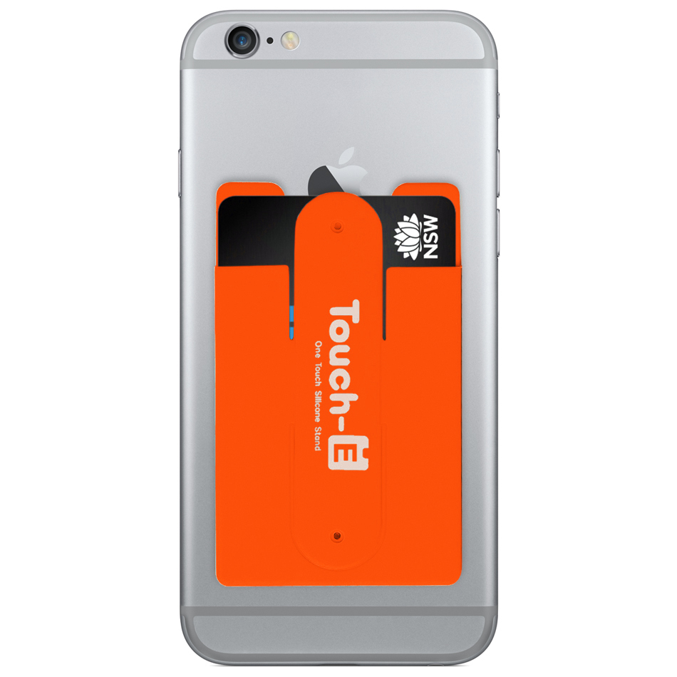 Opal Card Transport Ticket Holder Stand For Mobile Phone Orange