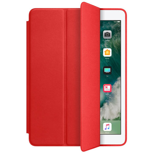 Trifold Sleep/Wake Smart Case & Stand for Apple iPad Air 2 - Red