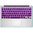 Enkay Keyboard Protector Cover Skin for Apple 11" MacBook Air - Purple