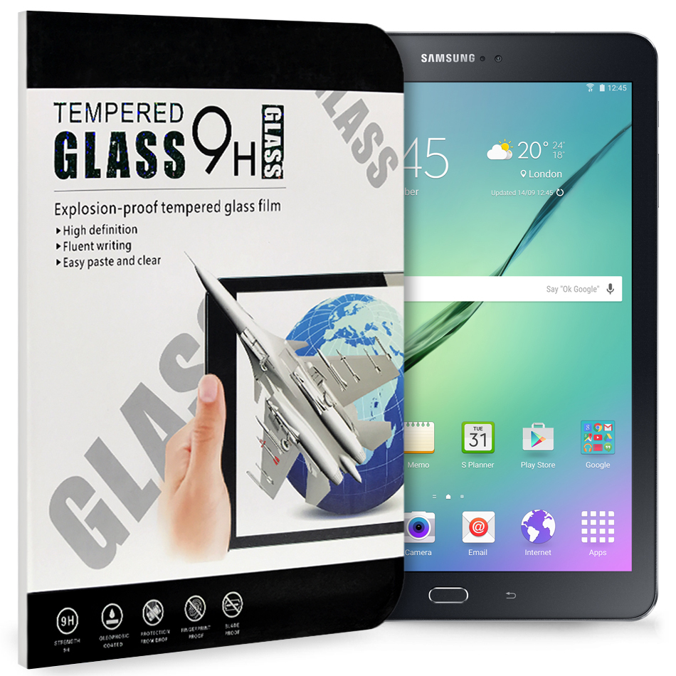 9h Tempered Glass Screen Protector Samsung Galaxy Tab S2 9 7