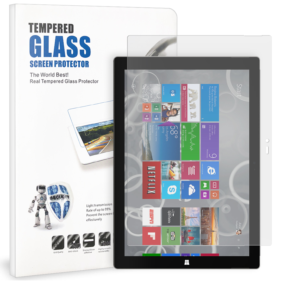 Tempered Glass Screen Protector For Surface Pro 3
