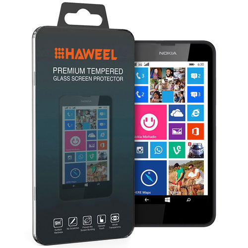 9H Tempered Glass Screen Protector for Nokia Lumia 630 / 635