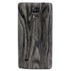 Replacement Back Textured Cover for Samsung Galaxy Note 4 - Wood Grey
